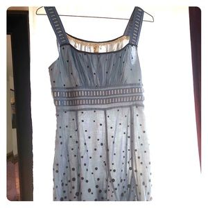 Floreat “champagne” blue dress.